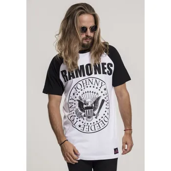 Pánské tričko Ramones Circle Raglan Tee XXL