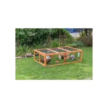 NATURA venkovní výběh s krytem, 174 x 48 x 109 cm, dřevo, hnědá,rychlé dodání