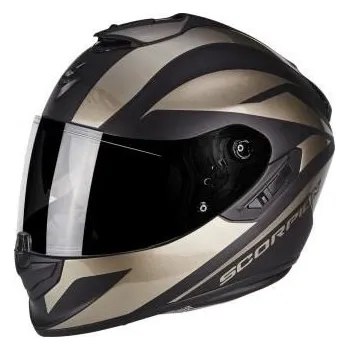Helma na motorku Moto přilba SCORPION EXO-1400 AIR FREEWAY II černo/titanová matná (Velikost: L) MCF_10153