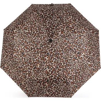 Deštník Dámský skládací vystřelovací deštník, velké, 5 béžová světlá