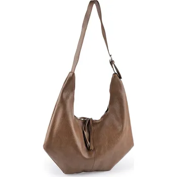 Kabelka Velká kabelka 45x28 cm, střední, 2 hnědá světlá