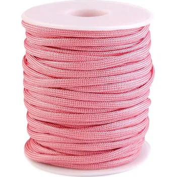 Padáková / oděvní šňůra Ø4 mm, střední, 2 (135) růžová sv.