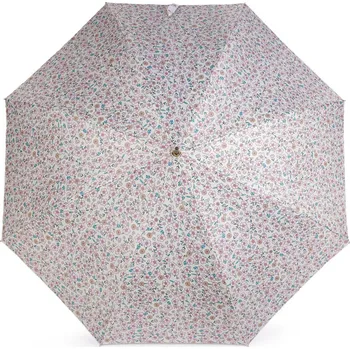 Deštník Dámský vystřelovací deštník, velké, 1 krémová nejsvět. růžová světlá