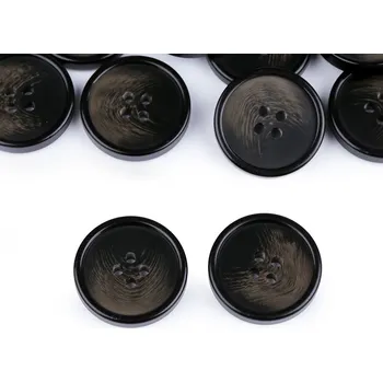 Knoflík Knoflík s jemnou patinou velikost 24", 32", 36", 40", střední, 20 (40&quot;) béžová