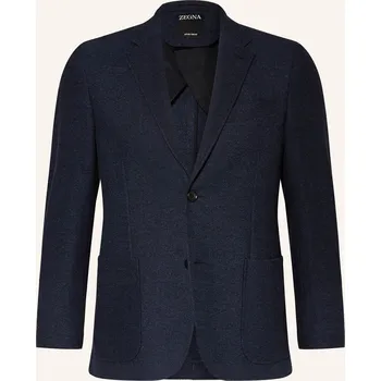 Pánské sako Zegna Pánské Žerzejové Sako Regular Fit, tmavě modrá, 52