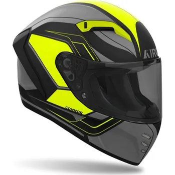Auto-moto přilba CONNOR Dunk, AIROH (žlutá matná, vel. 2XL) 2025 CND31