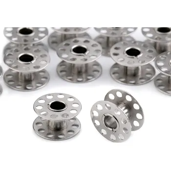 Příslušenství k šicímu stroji Cívka k šicímu stroji Lada, malé, stříbrná