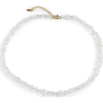 Náramek Náhrdelník ze zlomků minerálů, střední, 1 křišťál