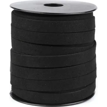 Řemínek imitace kůže šíře 10 mm, střední, černá