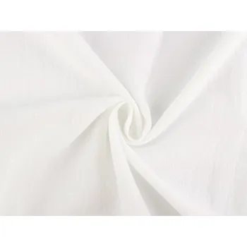 Oděvní krešovaná bavlna, střední, 1 (1) Off White