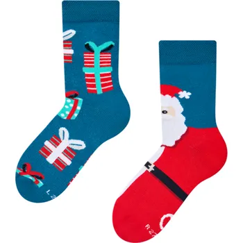 Dětské ponožky Santa a dárky
