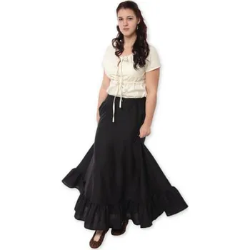 Karnevalový kostým imago Dámská sukně s volánem - černá, velikost S