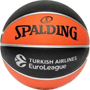 Basketbalový míč SPALDING Basketbalový míč SPALDING Varsity TF150 Euroleague - 5 7 ORANŽOVÁ