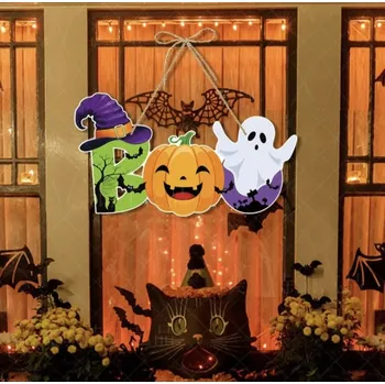 Party dekorace Papírová dekorace - HALLOWEEN - BOO (Značka: TH)