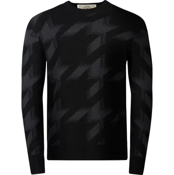 Cyklistické kalhoty Pánský svetr - Perfect Moment Cole Crew Neck Sweater Black