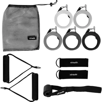 VIRTUFIT Posilovací guma Resistance Kit - 11 100g ČERNÁ