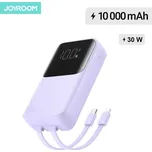 JOYROOM Powerbanka Joyroom 10000mAh JR-PBC06 s 30W USB-C/Lightning FIALOVÁ