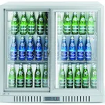 Chladnička se zadním kolejničkou se 2 posuvnými dveřmi, Arktic, 150L, Stříbrná, 220-240V/160W, 900x520x(H)840mm