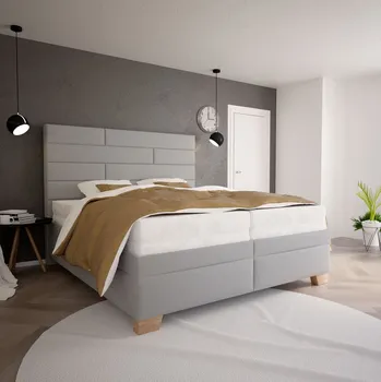 Postel Postel Blanář Estell 180x200cm šedá