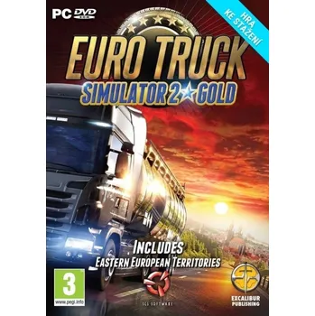Počítačová hra Euro Truck Simulátor 2 GOLD (PC) elektronická licence