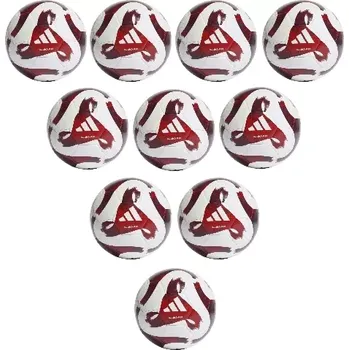 Fotbalový míč 10x Fotbalový míč adidas Tiro League TB bílá/červená (Pro více kusů stačí uvést při objednání do poznámky.)