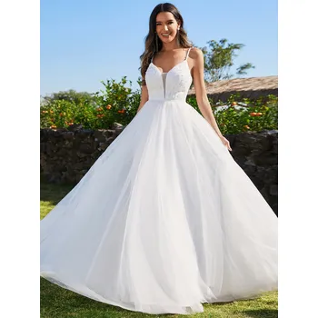 Dámské šaty Ever Pretty bílé svatební šaty 2075 Velikost: L / 40 / 08 / 12