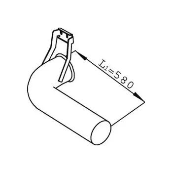 Výfuková trubka Výfuková trubka DINEX DIN68696