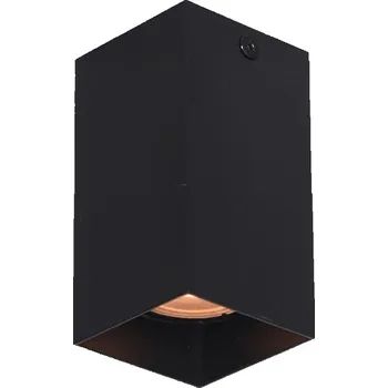 Stropní svítidlo přisazené Italux 10 W GU10 5,8 cm černé