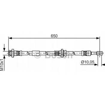 Brzdová hadice Brzdová hadice Bosch 1 987 481 476