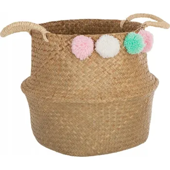 Obraz Univerzální koš z mořské tráva, béžový