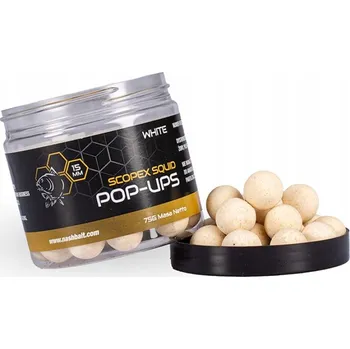 Boilies Nash Squid Scopex Pop Up Balls White 20mm 75g B6337