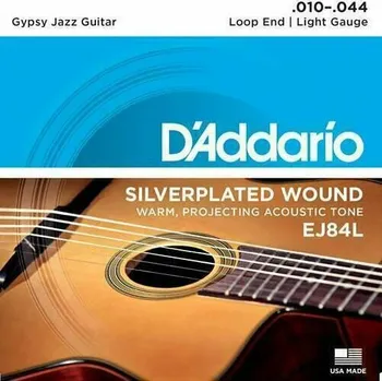 Struna pro kytaru a smyčcový nástroj D'Addario EJ84L Struny pro akustickou kytaru