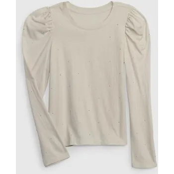 Dívčí tričko Dětské tričko s nabíranými rukávy