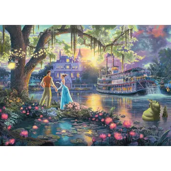 Puzzle SCHMIDT Disney Princezna a žabák 1000 dílků