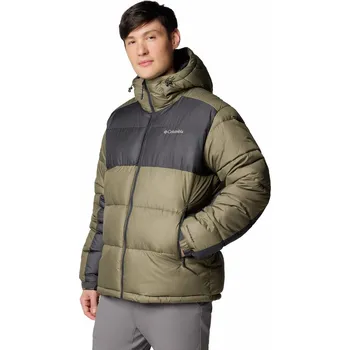 Pánská bunda Pánská zimní bunda Columbia Pike Lake™ II Hooded Jacket Velikost: XL / Barva: zelená