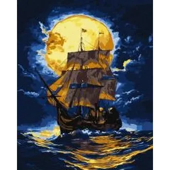 Set školních potřeb Malowanie po numerach - Tam, gdzie niebo spotyka..