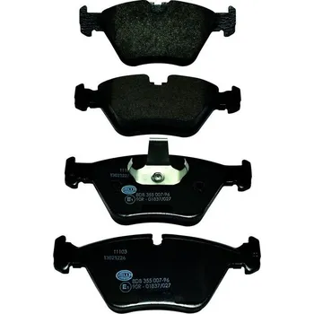 Brzdová destička Sada brzdových destiček, kotoučová brzda HELLA PAGID 8DB 355 007-961