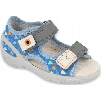 Chlapecké sandály Befado dětské sandály textilní vícebarevné velikost 20