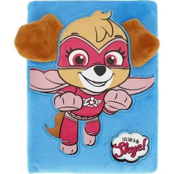 Zápisník Zápisník A5 Starpak Tlapková patrola modrý