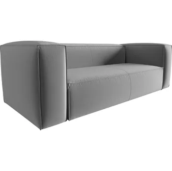 Pohovka Cosmopolitan Design Šedá sametová trojmístná pohovka Mackay 200 cm