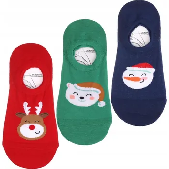 Dámské oblečení Ponožky Dámské Kotníkové Ponožky Dárek 3 páry MORAJ 35-38