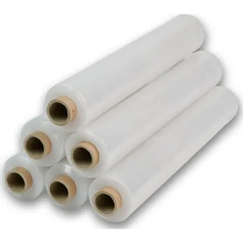 Stavební fólie Fólie průtažná ruční 50cm/23μm/1,9kg/250g/K/160m transparentní