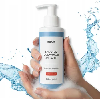 Gel na Mytí Těla Čisticí s Kyselinou Salicylovou AntiAcne Hillary