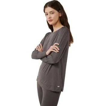 Dámské pyžamo Dámské pyžamo z micromodalu Vamp 21053 gray mauve velikost L