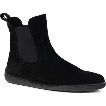 Dámská zimní obuv Dámské barefoot kotníkové boty zimní Olivier 1797POL černé velur 42