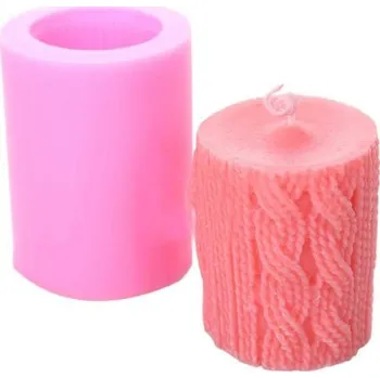 Výroba svíčky PRC - Silikonová forma na svíčku pletená