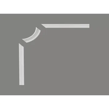 soklová lišta Roh k liště MD318-10, Mardom