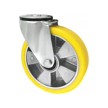 Pojezdové kolečko Otočné kolo Fi 180 s centrálním otvorem, nosnost 200 kg