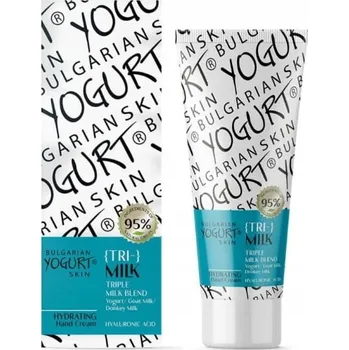 Péče o ruce Jogurtový krém na ruce 75 ML s kozím, oslím mlékem a kyselinou hyaluronovou