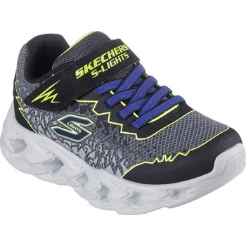 Chlapecké tenisky Boty Skechers S Lights Vortex 2.0 Zorento Jr 400603L-BKYL EU 33,5
